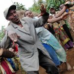 traditional dance twa tribe Ruhengeri Rwanda pygmy pygmies