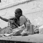 man in Varanasi Banaras India