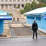 border South and North Korea at the JSA
