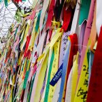 the hope for reunification ribbons in Imjingak in the DMZ