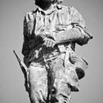 close up of the Statue of Che Guevara in Santa Clara