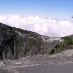 Volcano Poas Costa Rica active