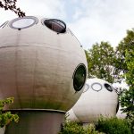 close up on the Bolwoningen in 's-Hertogenbosch the Netherlands