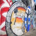 street art mural in callejon de hamel in la havana cuba